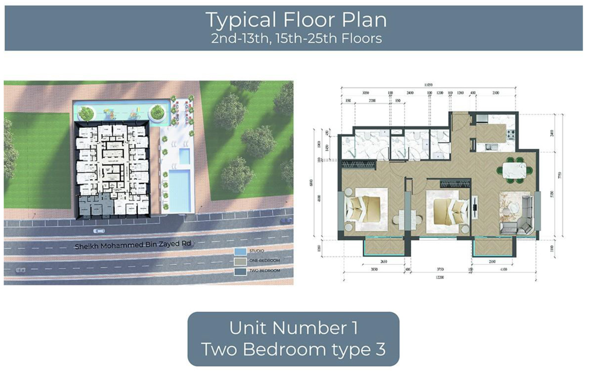 2 Bedroom